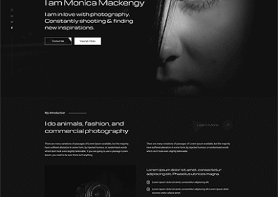 Photography Website